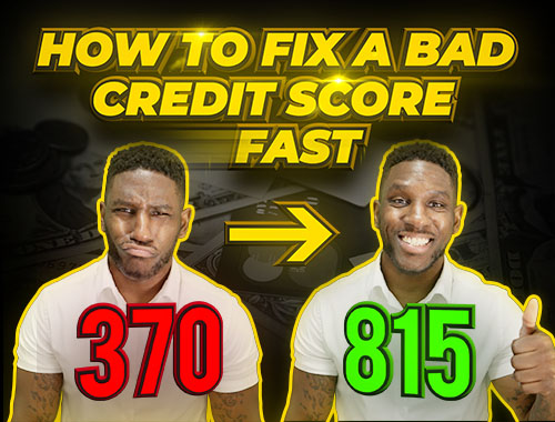 how to fix a bad credit score